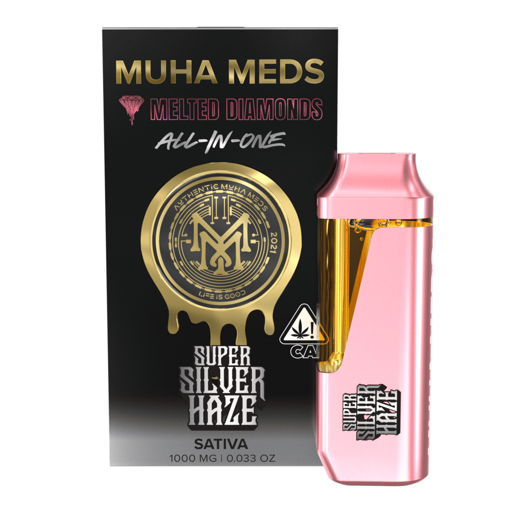 Muha Meds Disposable Super Silver Gelato Muha Meds Disposable Super Silver Gelato