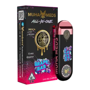 Muha Meds 3rd Gen Disposable Grape Gas
