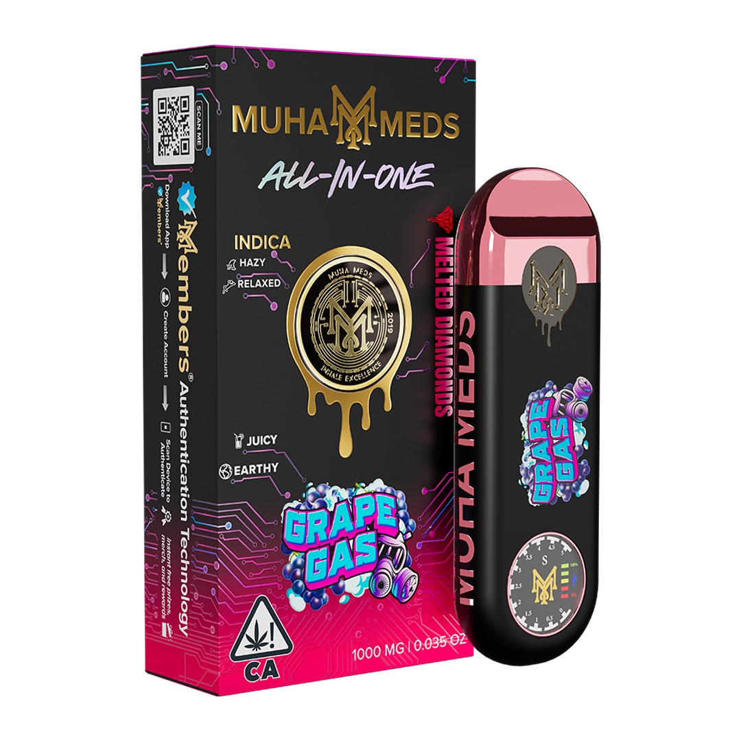 Muha Meds 3rd Gen Disposable Grape Gas Muha Meds 3rd Gen Disposable Grape Gas