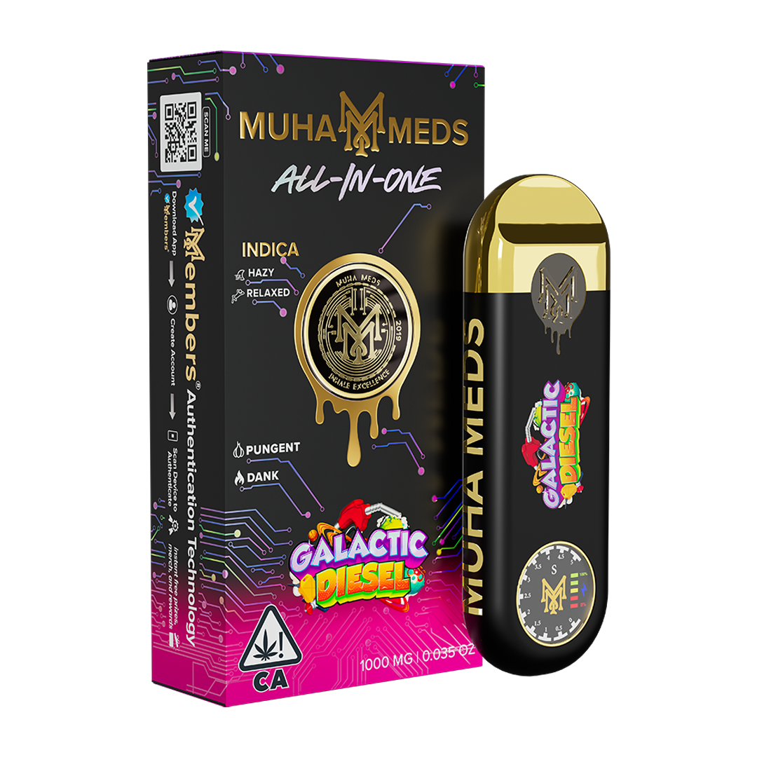 Muha Meds 3rd Gen Disposable Galactic Diesel Muha Meds 3rd Gen Disposable Galactic Diesel