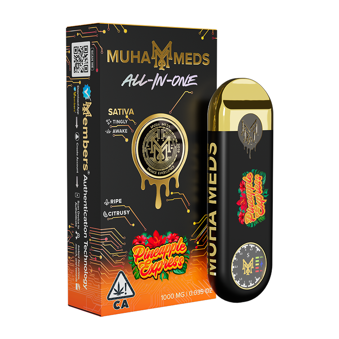 Muha Meds 3rd Gen Disposable Pineapple Express Muha Meds 3rd Gen Disposable Pineapple Express