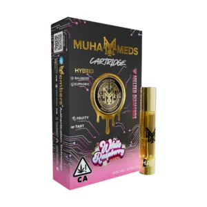 Muha Meds Carts White Raspberry