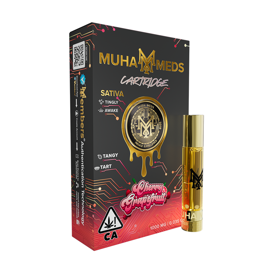 Muha Meds Carts Cherry Grapefruit Muha Meds Carts Cherry Grapefruit